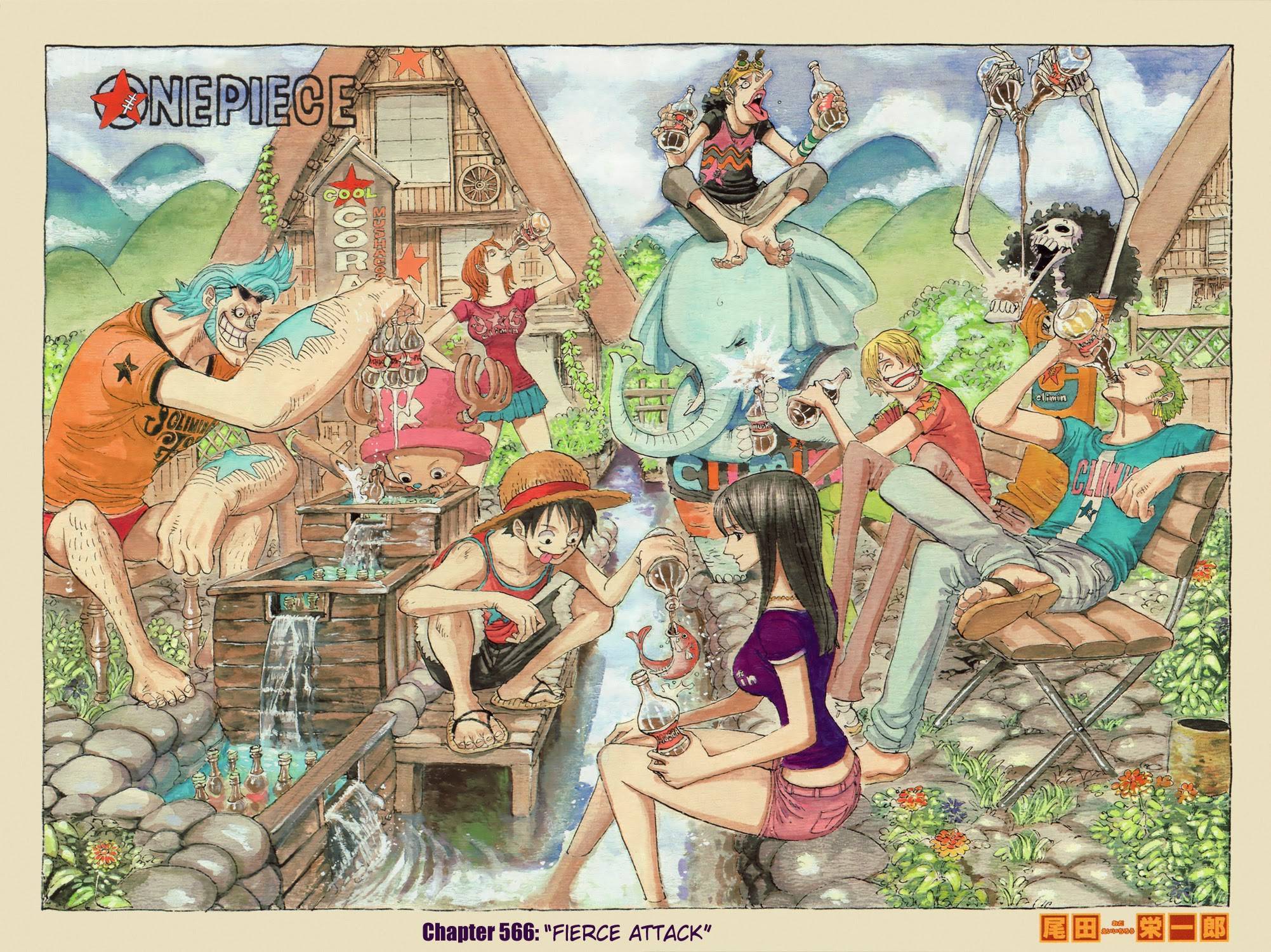 One Piece Digital Colored Chapter 590 image 01